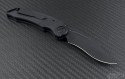 Rat Worx MRX Mini S/E Automatic Folder S/A Knife (3in Black Plain CPM-154) RW-MRX-12201 - Back