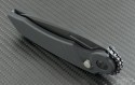 Rat Worx MRX T/E Automatic Folder S/A Knife (3.25in Black Plain CPM-154) RW-MRX-Tact-Rev - Additional View