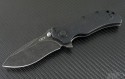 Zero Tolerance 0300 S/E Assisted Folder S/A Knife (3.75in Black Plain S30-V) ZT0300BW - Front