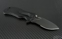 Zero Tolerance 0350 S/E Assisted Folder S/A Knife (3.25in Black Part Serr S30-V) ZT0350ST - Back
