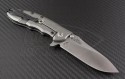 Zero Tolerance 0562 S/E Flipper Knife (3.5in Stonewashed Plain M390) ZT0562CF - Back