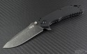 Zero Tolerance 0566 S/E Assisted Folder Knife (3.25in Black Plain ELMAX) ZT0566BW - Front