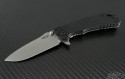 Zero Tolerance 0566 S/E Assisted Folder Knife (3.25in Stonewashed Plain ELMAX) ZT0566 - Front