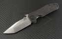 Zero Tolerance Carbon Fiber 0620CF T/E Folder Knife (3.5in Satin Plain M390) ZT0620CF - Front