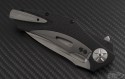 Zero Tolerance Carbon Fiber 0777 S/E Flipper Knife (3.75in Stonewashed Plain M390) ZT0777 - Additional View