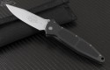 Microtech Knives Mini Socom S/E Folder Knife (3.4in Bead Blasted Plain 154-CM) VNT-0030 - Front