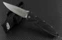 Microtech Knives Socom Elite S/E Folder Knife (4in Bead Blasted Plain S35-VN) 160-7 - Front