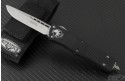 Microtech Knives Troodon S/E Automatic OTF D/A Knife (3.1in Satin Plain S35-VN) 139-4-2012 - Front