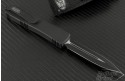 Microtech Knives Ultratech D/E Automatic OTF D/A Knife (3.44in Black Plain ELMAX) 122-1T-2012 - Back