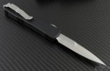 Microtech Knives Ultratech D/E Automatic OTF D/A Knife (3.44in Satin Plain S35-VN) VNT-0066 - Back