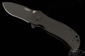 Zero Tolerance 0300 S/E Assisted Folder S/A Knife (3.75in Black Plain S30-V) ZT0300 - Front