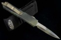 (#120-2GC) Microtech Ultratech Bayonet Grind Green Camo Serrated - Back