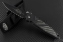 Microtech Knives Socom Elite S/E Folder Knife (4in Black Plain S35-VN) 160-1CF - Front