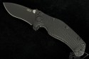 Zero Tolerance 0200 S/E Flipper Knife (4in Black Plain 154-CM) ZT0200 - Front