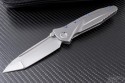 (#s-delta-t-sat) Microtech Marfione Custom Socom Delta Titanium Satin Plain - Front