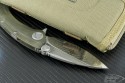 (#ws-c-ice) Microtech Whaleshark Custom Crushed Ice Finish Green Micarta Handle - Additional View