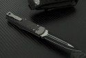 (#136-1CF) Microtech OSS Cobra Carbon Fiber Black - Back