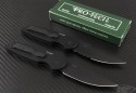 Pro-Tech TR3 S/E Automatic Folder S/A Knife (3.5in Black Part Serr 154-CM) PT-TR3SWAT - Back