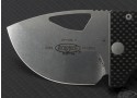 Microtech Knives Carbon Fiber Option II S/E Folder Knife (2.41in Stonewashed Plain 154-CM) VNT-0082 - Additional View