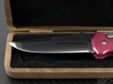 Randall King Red Swift Striker 1 S/E Automatic Folder S/A Knife (3.875in Mirror Polished Plain ATS-34) RK-SwiftStriker - Additional View