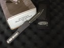 Microtech Knives UTX-70 D/E Automatic OTF D/A Knife (2.41in Black Serr ELMAX) 147-3-2013 - Back