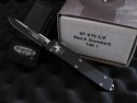 Microtech Knives UTX-70 S/E Automatic OTF D/A Knife (2.41in Satin Plain S35-VN) 148-1-2012 - Front