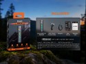 (#FNX-E08RUE-GM) Fenix Flashlight E08R-UE Gunmetal 1600 Lumens Flat Light - Additional View