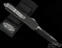 (#125-1) Microtech UTX-85 Black Plain - Back